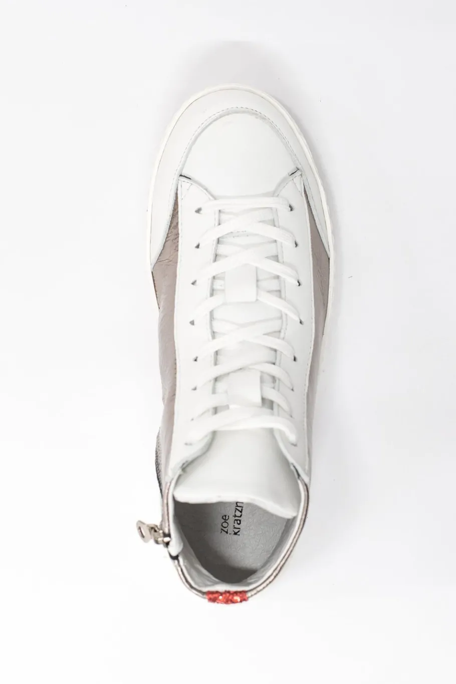 Wrangler Sneaker-Gunmetal Leather|zoe kratzmann Hot